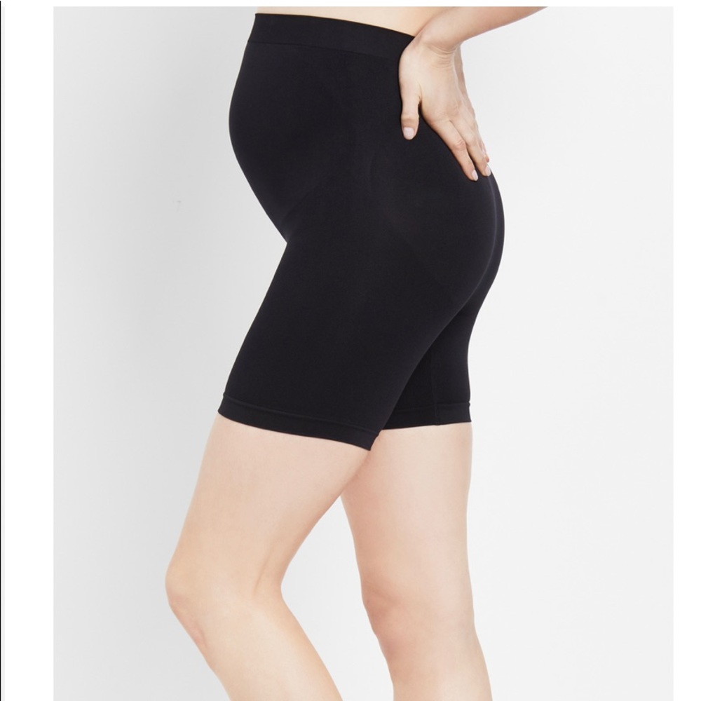 Maternity slimming compression shorts